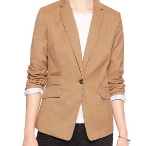Tan Banana Republic blazer - 100% wool